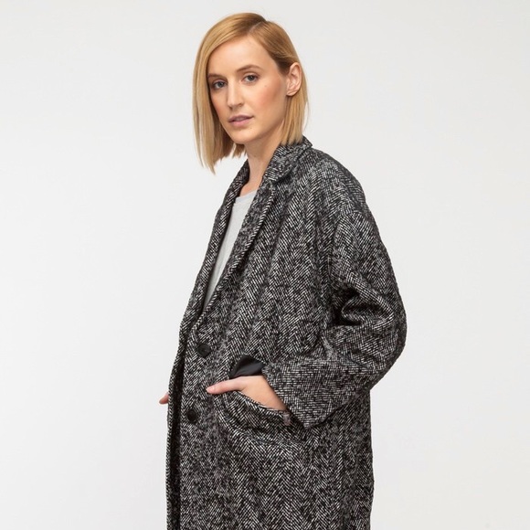 Kai Aakmaan Tweed Coat size M - Picture 7 of 7